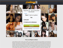 Tablet Screenshot of lesbianasperu.net